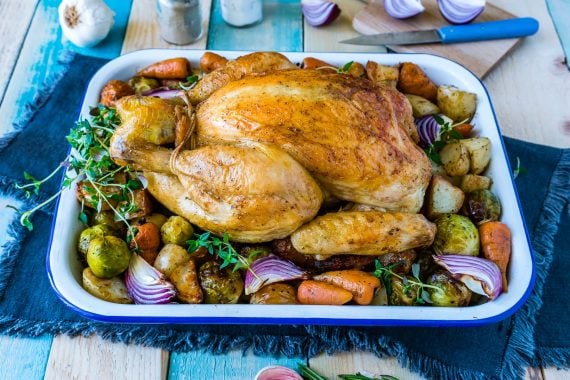 Whole Roasted Chicken And Veggies Recipe 6