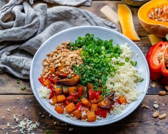 Vegan Couscous Salad With Roasted Veggies Recipe-7