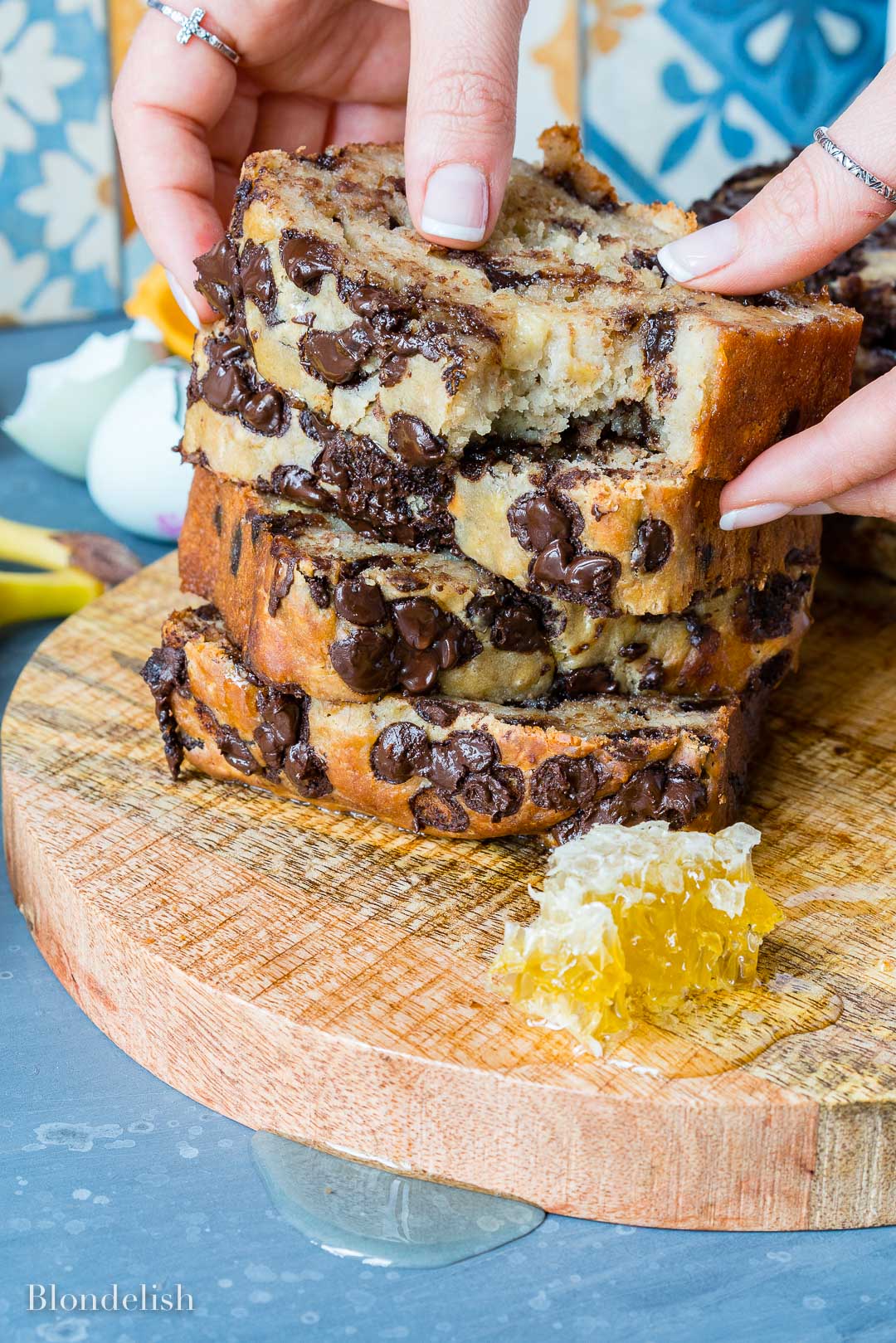 Best Chocolate Chip Banana Bread - How to make banana bread 9