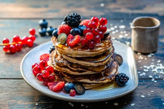 Banana Oatmeal Pancakes Recipe-8