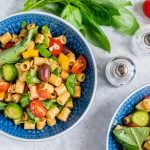 Healthy and Easy Mediterranean Pasta Salad Recipe 10