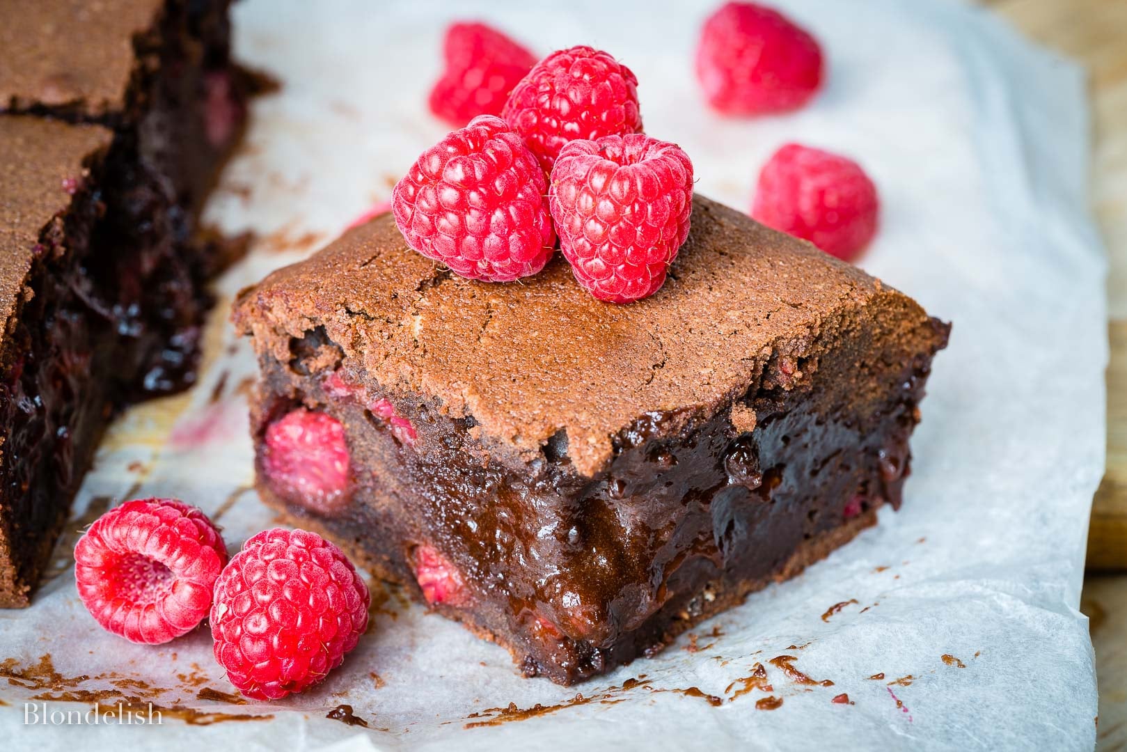 Raspberry Chocolate Brownies Recipe