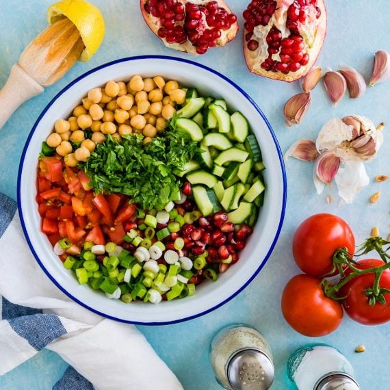 Mediterranean Chickpea Salad Recipe