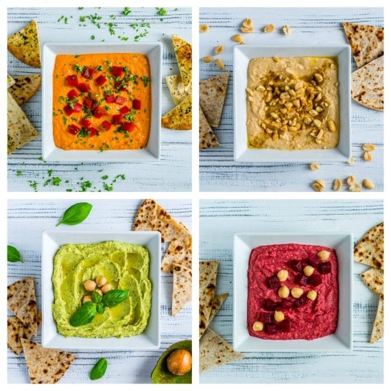 4 Easy Hummus Recipes - How to Make Hummus at Home 7