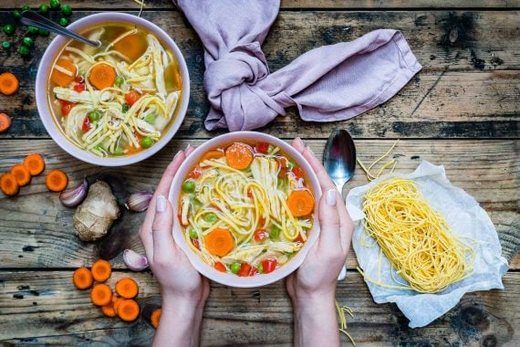 Easy Turkey Noodle Soup Recipe-5