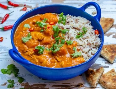 Curry De Pui Cu Lapte De Cocos Si Dovleac - Reteta Video 7
