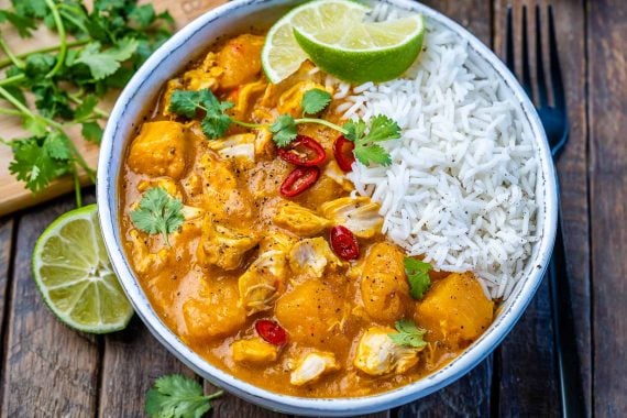 Instant Pot Pumpkin Chicken Curry With Coconut Milk - 21