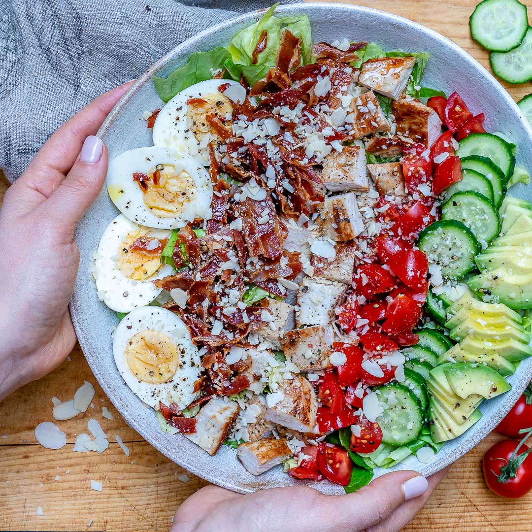 Easy Turkey Cobb Salad Recipe-3