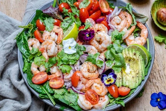 Shrimp And Avocado Salad With Cilantro And Lime Recipe-8