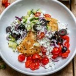 Piept De Pui La Tigaie Cu Legume Si Sos Tzatziki (Reteta Video) 3