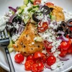Greek Chicken With Tzatziki Sauce (Keto Recipe)-6