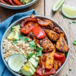 Chipotle Chicken Bowl With Cauliflower Rice (Paleo/Whole30 Recipe)-8