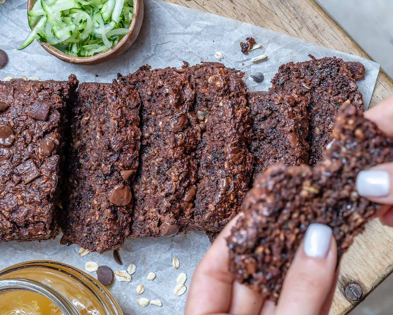 Easy Chocolate Zucchini Bread Recipe - Blondelish.com