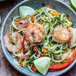Garlic Shrimp And Zucchini Noodles - Whole30/Paleo Recipe 9