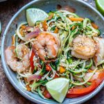 Creveti Cu Paste Din Dovlecei Zucchini - Reteta Paleo/Whole30 - 9