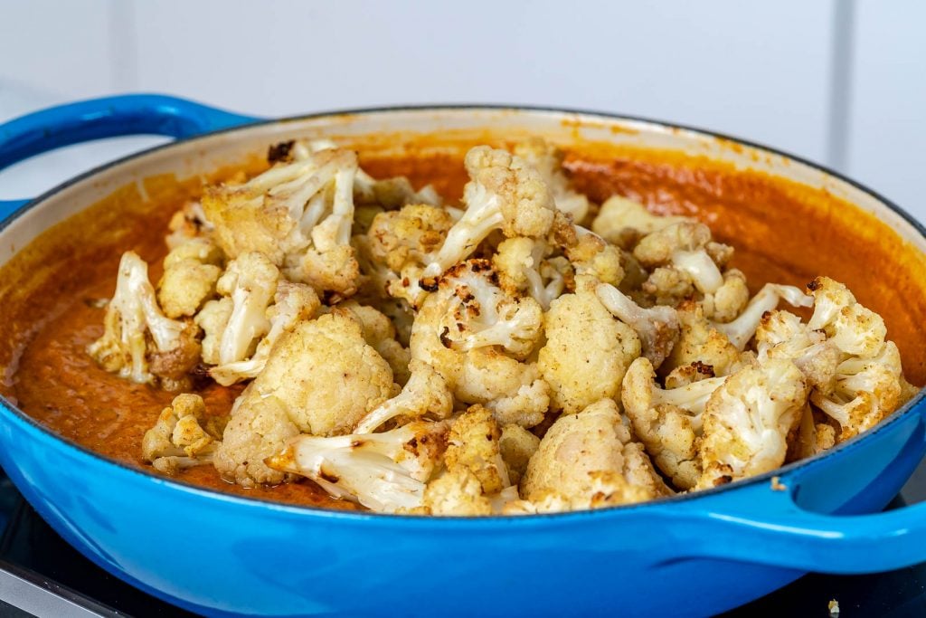 Indian Butter Cauliflower (Vegan / Whole30 / Paleo Recipe) - Blondelish.com