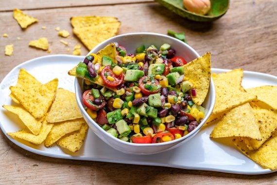 Cowboy Caviar With Italian Dressing (Vegan Recipe)-14