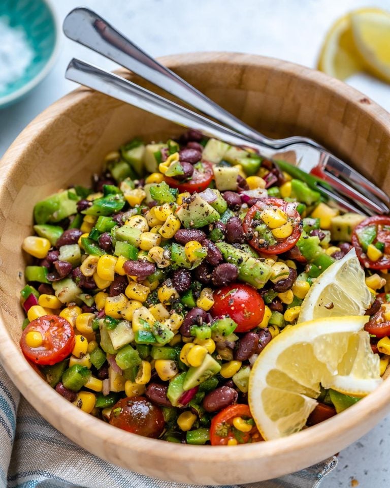 Cowboy Caviar With Italian Dressing (Vegan Recipe)