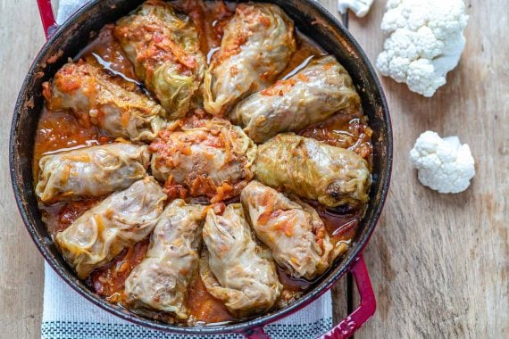 Keto Stuffed Cabbage Rolls (Gluten-Free & Low Carb Recipe)-11