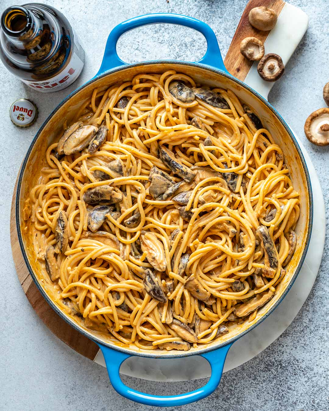 Paste Cu Ciuperci - Reteta Vegana 6
