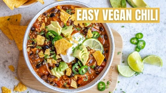 Easy Vegan Chili Recipe – Best Vegetarian Chili in the World 9
