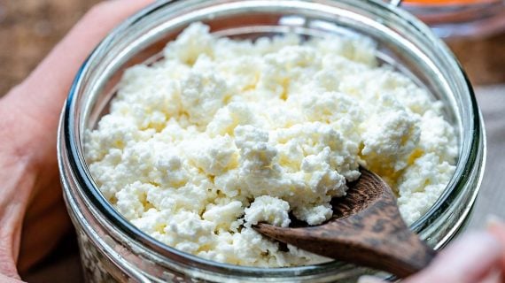 How To Make Cheese At Home – Homemade Ricotta Cheese Recipe-33