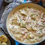 Keto Artichoke Chicken Recipe – How To Make Creamy Chicken and Artichoke-12