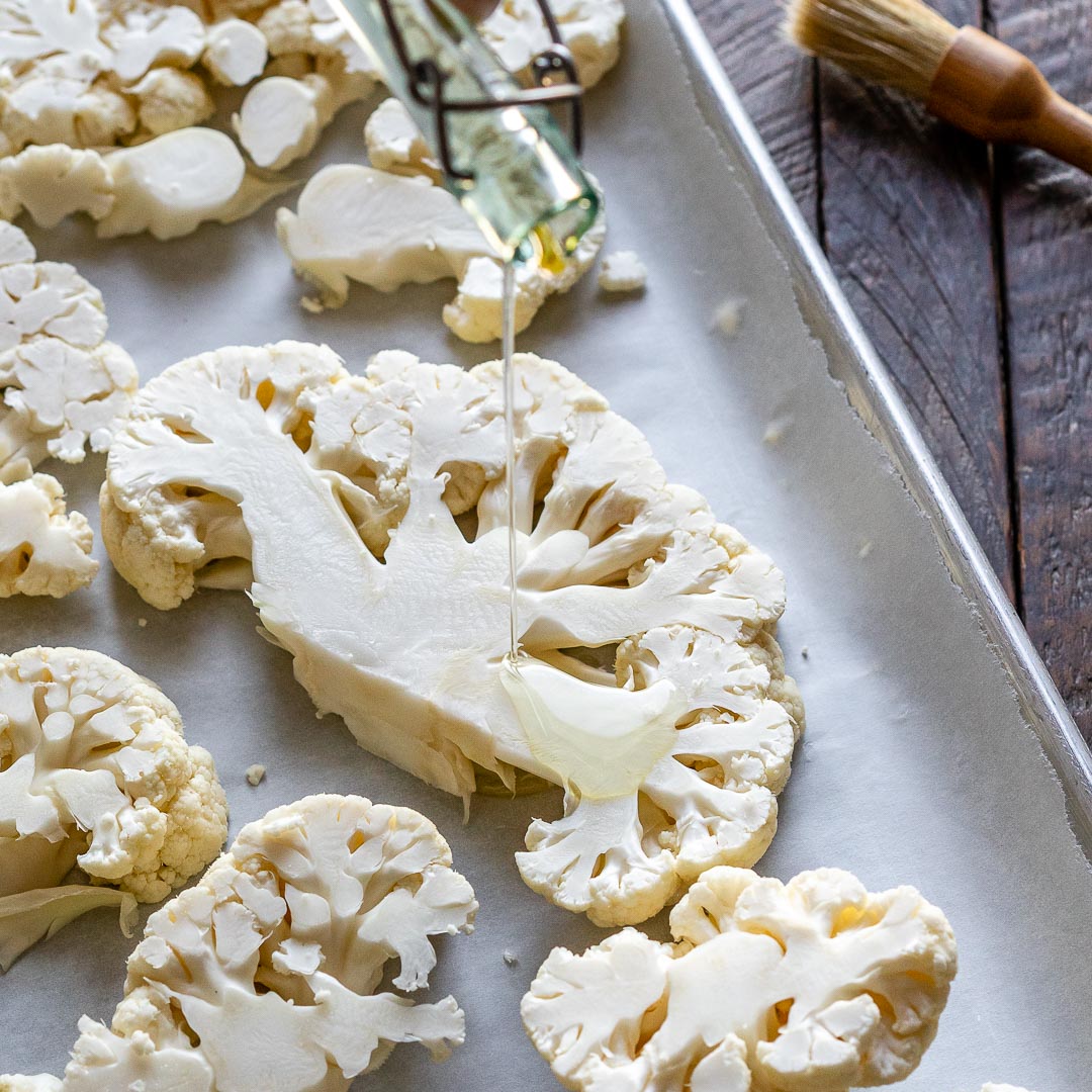 Roasted Cauliflower Steaks Recipe (Vegan | Keto | Paleo | Whole30) - 10