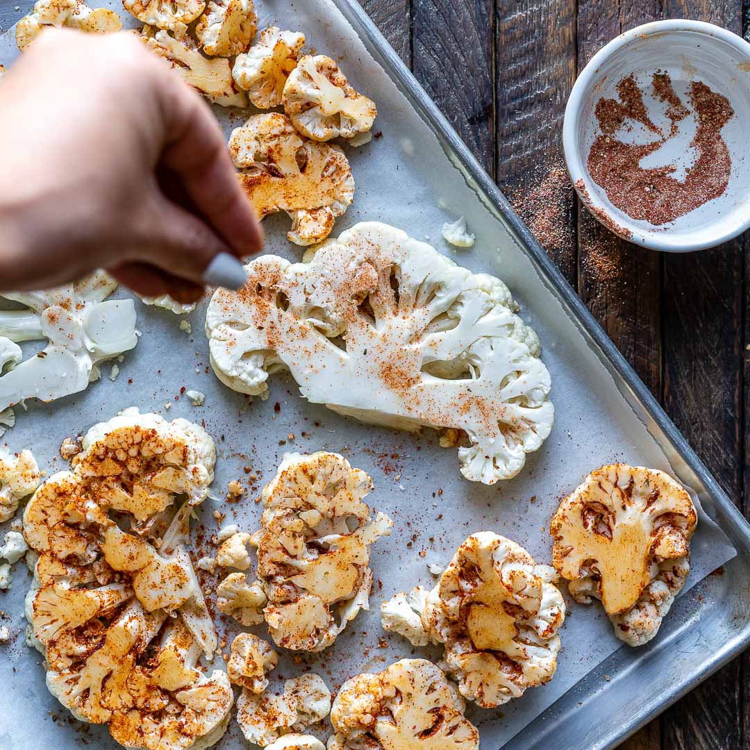 Roasted Cauliflower Steaks Recipe (Vegan | Keto | Paleo | Whole30) - 13