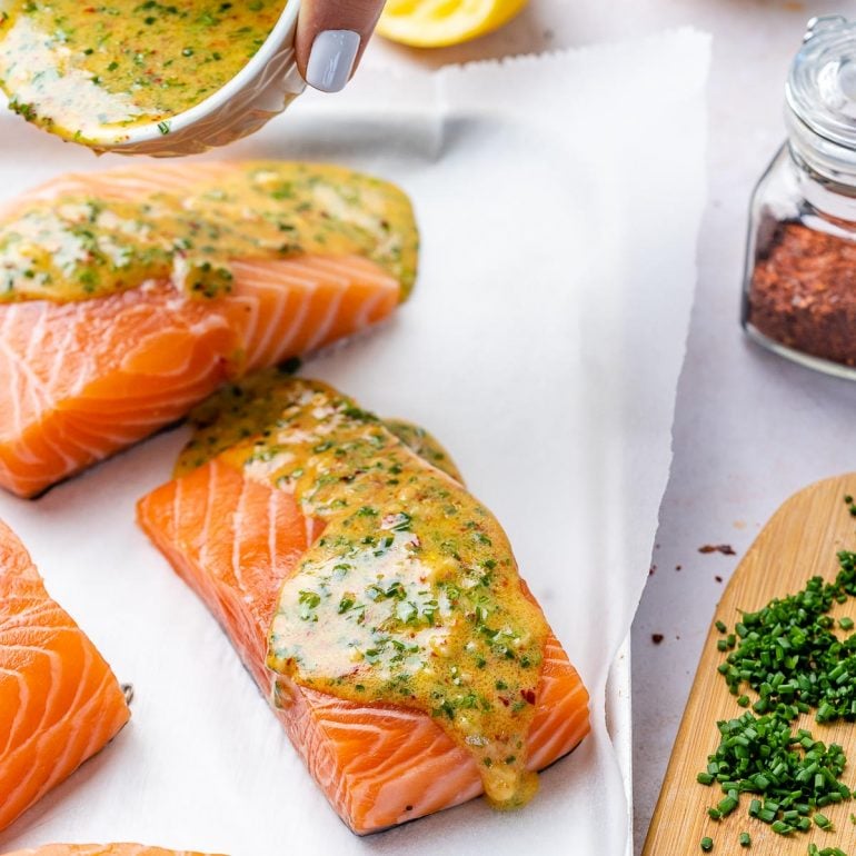 Keto Baked Salmon Recipe (Video)