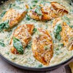 Keto Chicken Florentine – Creamy Chicken in White Sauce - 15