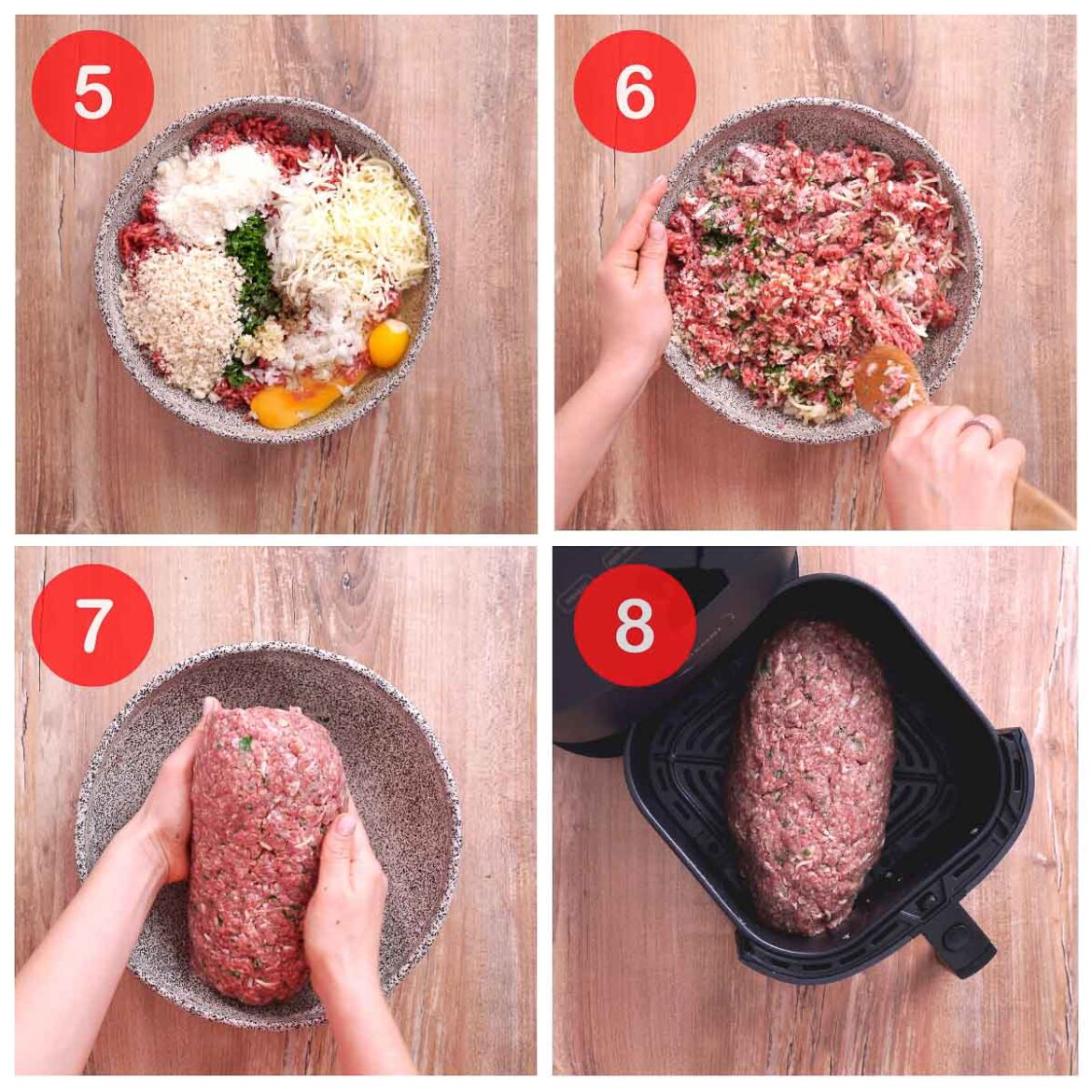 Air Fryer Meatloaf Recipe