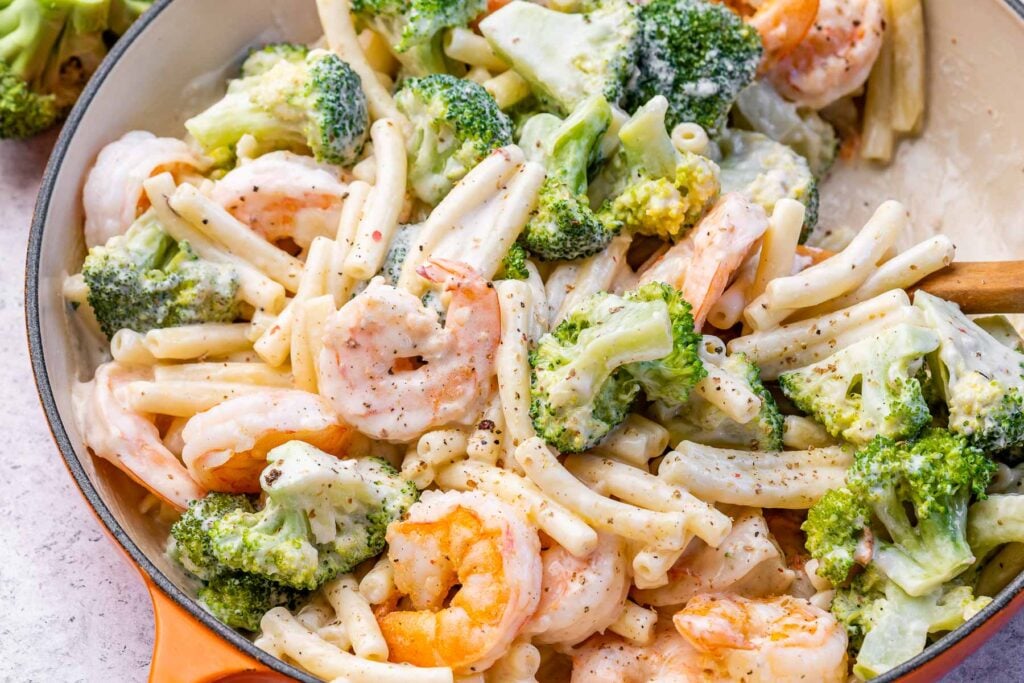 can you freeze shrimp alfredo